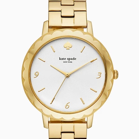 Kate Spade EEUC Gold Scallop Morningside Watch